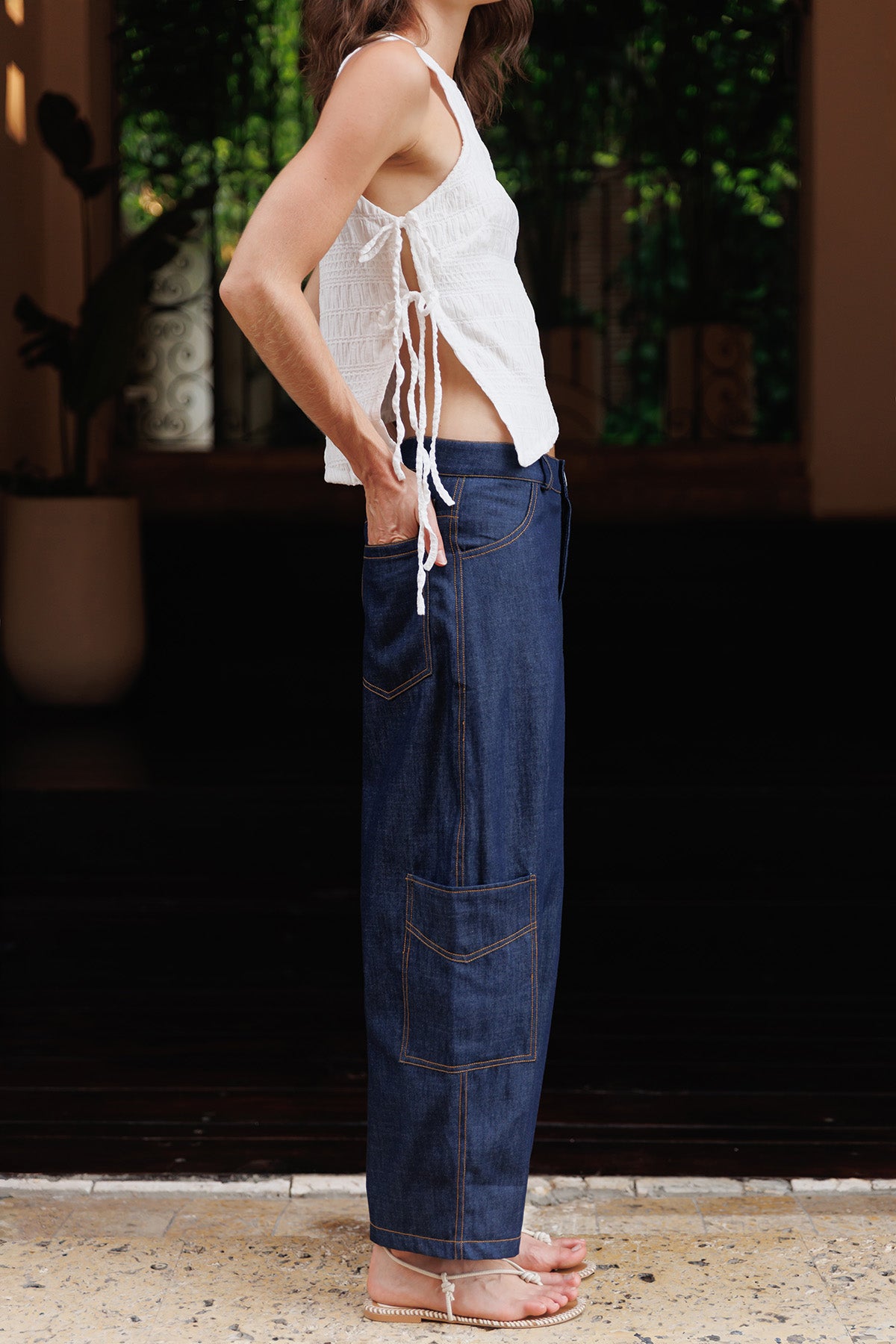 BARREL PANTS