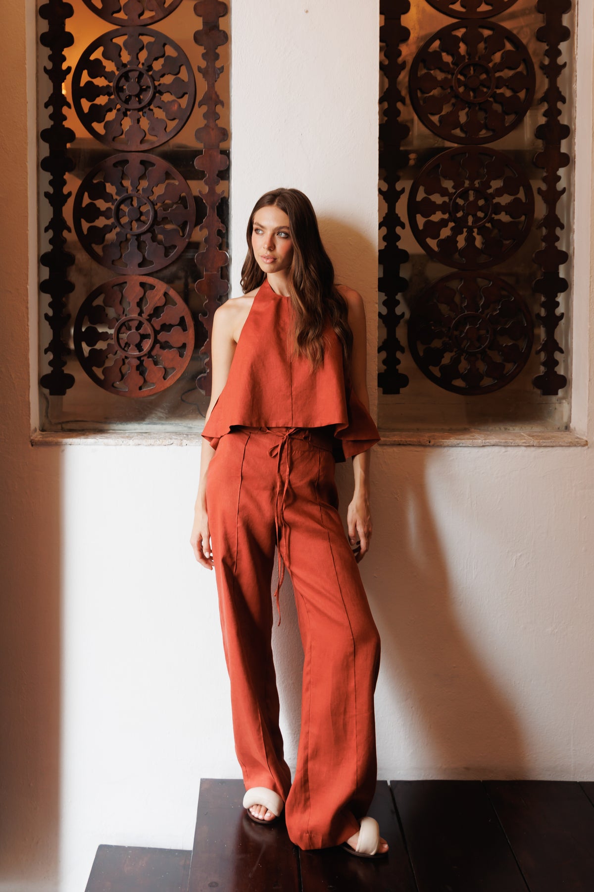 AMALIA HIGH RISE PANTS