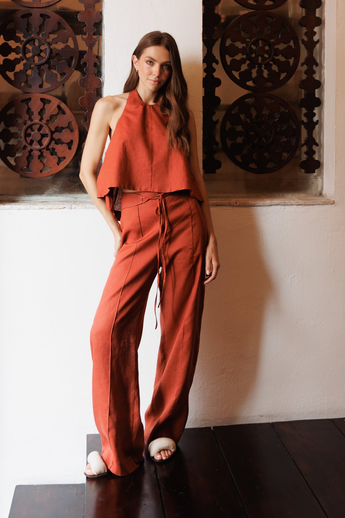 AMALIA HIGH RISE PANTS