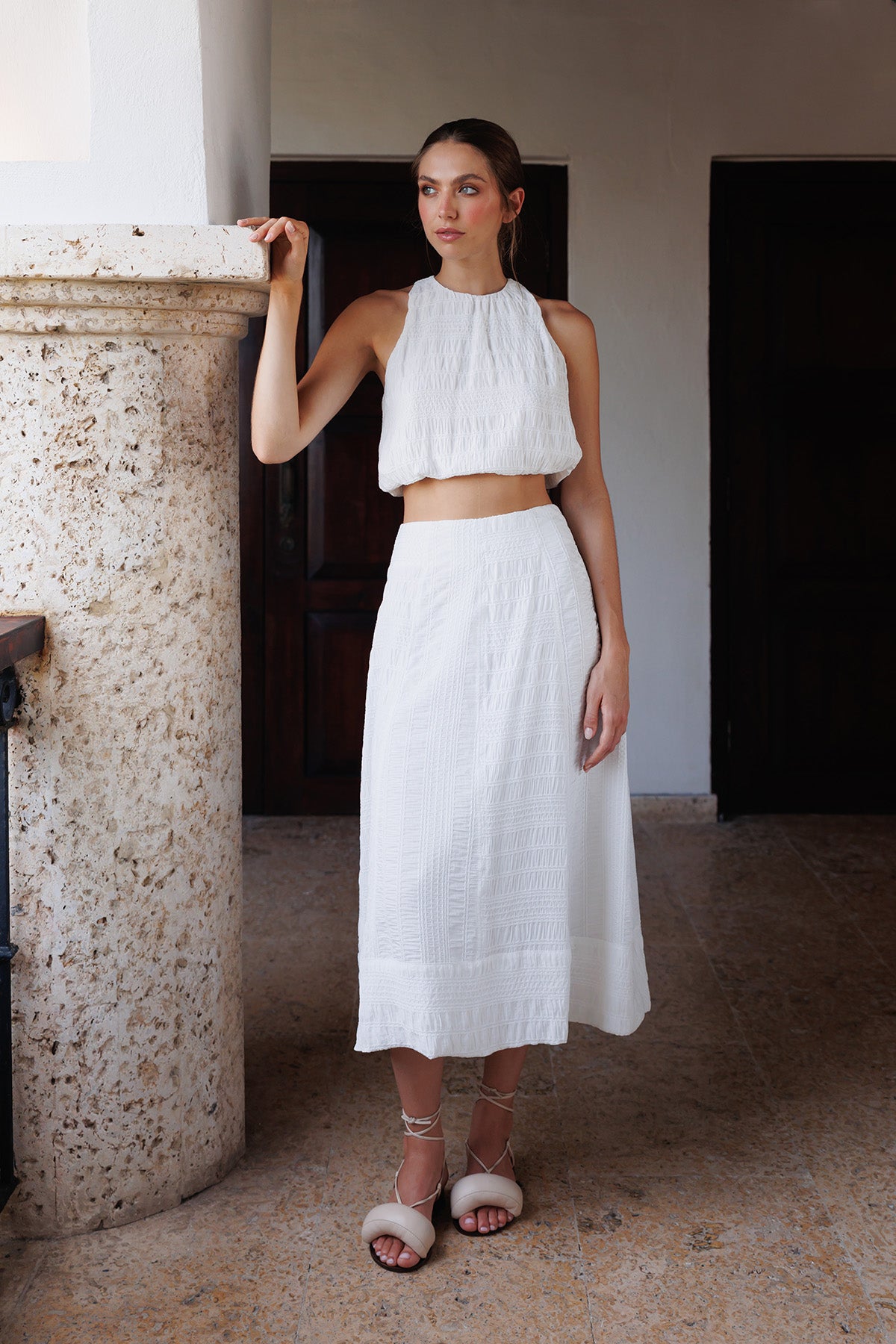 TALIA MIDI SKIRT