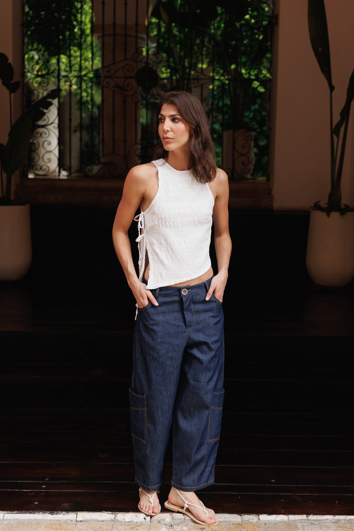 BARREL PANTS